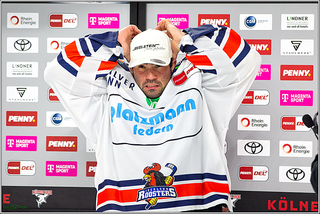 PENNY DEL; Koelner Haie- Iserlohn Roosters; Koeln, 24.01.2023